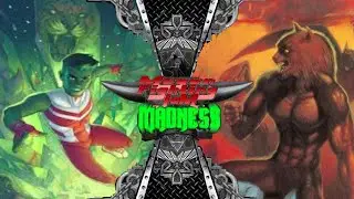 Mugen Fighting Jam Madness: Altered Beast (SEGA) vs. Beast Boy (DC Comics)