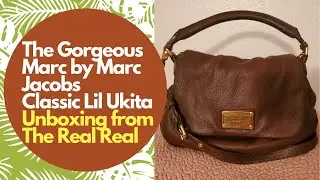 The Gorgeous Marc Jacobs Classic Lil Ukita | UNBOXING from The Real Real!