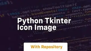 python tkinter icon image