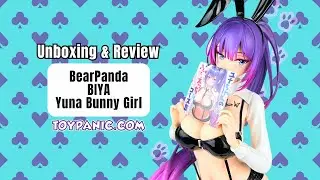 [4K] Unboxing and Review YUNA Bunny Girl Ver. by BearPanda X BIYA❤️
