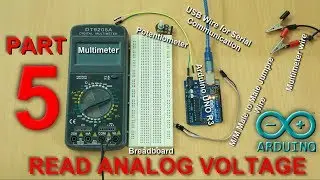 Read Analog Voltage Arduino Part 5 Basic 2019