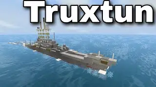 USS Truxtun (CGN-35) (Guided-Missile Cruiser) | Minecraft Tutorial | 1:5 Scale