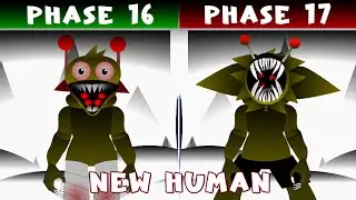 Sprunki New Human – Phase 16 vs Phase 17 Mod Comparison