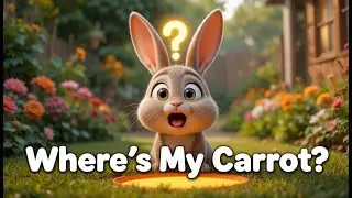 The Missing Morning Carrot 🥕 | A Cute Bunny Mystery Story part 1
