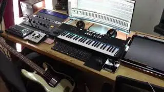 DZELL - Beatmaking VLOG - Bass Recording - Hip Hop
