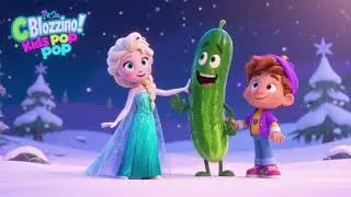 Elsa and the Cucumber Blizzard ❄️🥒 | Silly Kids Song & Frozen Fun
