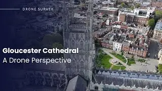 Gloucester Cathedral: A Heritage Masterpiece Captured by Drone