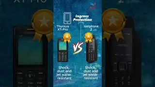 Thuraya XT-Pro vs Isatphone 2  #satellitechannel #comparison #thuraya #shorts #fyp