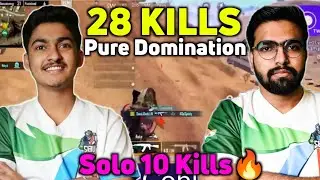 SouL Pure 28 Kills Domination 🔥 Omegaa Solo 10 kills | 18-1-23 Highlight