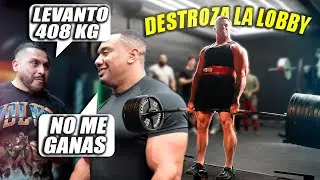 LARRY WHEELS HUMILLADO DE LA PEOR FORMA EN PESO MUERTO POR RAMDON DE GYM - V&iacute;ctor Valdivia