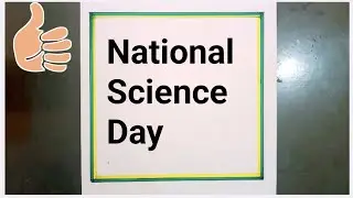 National science day drawing/ national science day poster drawing/ national science day easy poster/