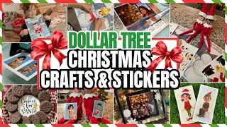 Dollar Tree Christmas Crafts + Custom Stickers Using the PixCut S1 Easy DIYs