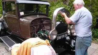 Working on Ford model A