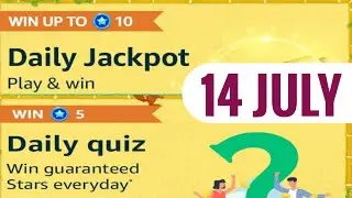 Amazon Funzone Stars Quiz Answers | Amazon Quiz Today | 14 July 2022