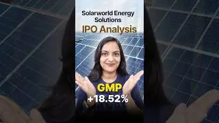 🌞 Solarworld Energy IPO 2025 🚀 | GMP, Valuation & Pros Cons! #iporeview  #stockmarkettips