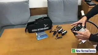 プロストリンガー(Pro-Stringer), HEAD GRAVITY PRO, LUXILON ALU POWER 1.25mm, 57lbs 一本張り