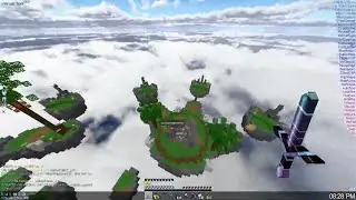 Vanilla Flying on RedeSky w/ ValrodClient