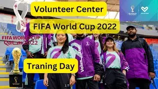 FIFA World Cup Volunteer Training Centre Doha Qatar. My Training Day. #volunteer #volunteers