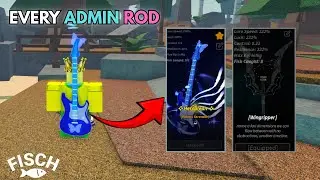Как получить все админские стержни в FISCH! Roblox