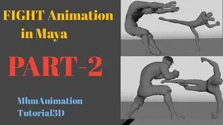 Fight animation in maya Part 2