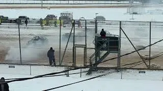 Winter Smash Demo Derby Mild Weld Mercer Speedway 1/24/26