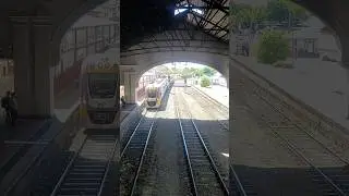 V/Line train arriving @ Ballarat station Westbound view #229 #shorts #melbourne #ballarat #train #4k