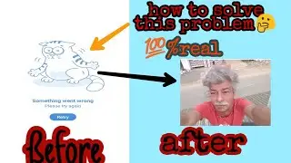 How to fix faceapp error|something went wrong