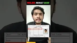 Shocking Marks vs Rank WBJEE 2025🤯 | WBJEE Marks vs Rank 2025 | WBJEE Result 2025 #wbjee #wbjee2025