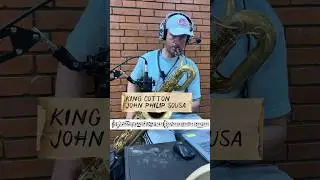 King Cotton #diegomusic903 #saxophone #sousaphone #kingcotton.