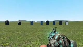 Garry's Mod classic who Tardis interiors and exteriors (2021)