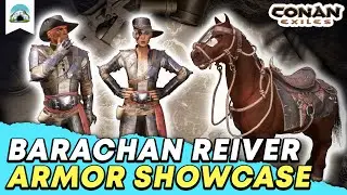 Barachan Reiver Armor & Saddle, Community Challenge - Testlive Showcase | Conan Exiles