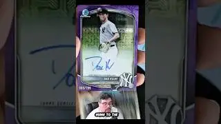 Огромный автограф перспективного игрока MLB! Высокоценные бейсбольные карточки.