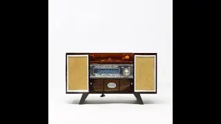 Joyero musical vintage Tocadiscos Echo Radiogram