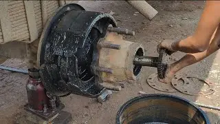 Grease Leaked WHEEL HUB Repair & Wheel Bearings Adjustment by #santoshpattimistry