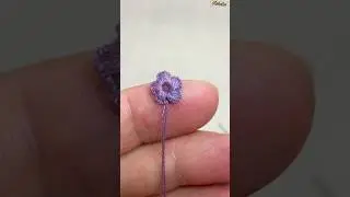 Magical 3D Embroidery Trick: Turning Thread Loops into Stunning Flowers &ndash; You&rsquo;ll Be Amazed!