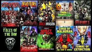 10 Animated Feature Length Horror Films by One Artist Over 20 Years Trailer