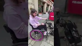Хотите попробовать инвалидную коляску с электроприводом?! ♿️👏🏻 #инвалидность #инвалиднаяколяска