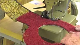 BEST CARPET SERGER Overlock Sewing Machine (81200AIR-RFW/B)