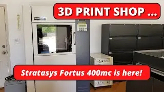 3D PRINT SHOP STRATASYS FORTUS 400mc IN THE SHOP