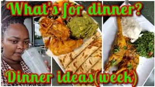 What we ate for dinner for a whole week......*COOK WITH ME*African foods.