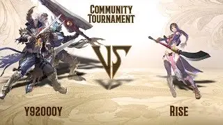 y92000y (Cervantes, Nightmare) VS Rise (Seong Mi-na) - Community Tournament (10.08.2019)