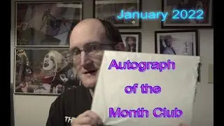 Autograph of the Month Club - January 2022