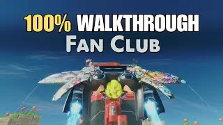 Astro Bot Fan Club 100% Walkthrough All Collectibles All Bots All Puzzle Pieces PS5 Gameplay