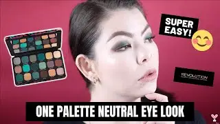 NEUTRAL LOOK WITH FOREVER FLAWLESS CHILLED PALETTE | Tutorial for Hooded Eyes | Mikilea