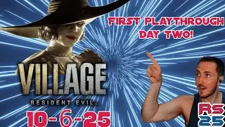 Resident Evil Village | Full Playthrough Day 2 💀🧟&zwj;♂️ | RS25 on Twitch