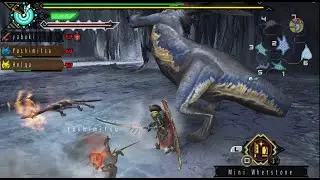 [Monster Hunter Portable 3rd] Wyvern Blade burns all