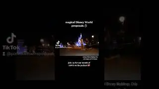 Disney proposals 💖 #disney #disneyworld #disneypodcast #proposal