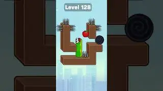 Snake puzzle level 128 is easy #gaming #game #games #roblox #snakepuzzle #gameplay