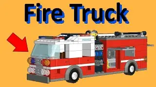 How to BUILD a LEGO Fire Truck