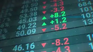 Increase Percentage Data Economy   Stock Video Footage